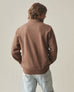 Men's Midweight Half Zip - Chestnut